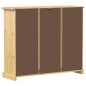 vidaXL Schuhschrank Corona 99x32x85 cm Massivholz Kiefer vidaXL Schuhschrank Corona 99x32x85 cm Massivholz Kiefer