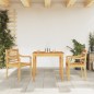vidaXL 3-tlg. Garten-Essgruppe Massivholz Teak vidaXL 3-tlg. Garten-Essgruppe Massivholz Teak