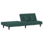 vidaXL Schlafsofa Dunkelgrün Samt vidaXL Schlafsofa Dunkelgrün Samt