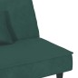 vidaXL Schlafsofa Dunkelgrün Samt vidaXL Schlafsofa Dunkelgrün Samt