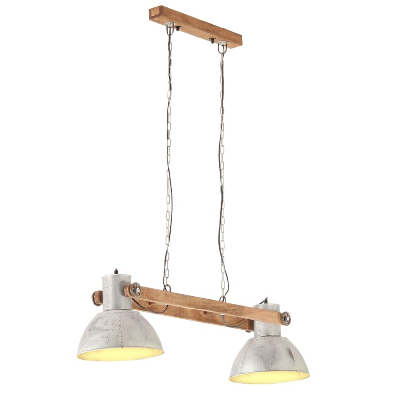 vidaXL Hängelampe Industriestil 25 W Silbern 109 cm E27 vidaXL Hängelampe Industriestil 25 W Silbern 109 cm E27