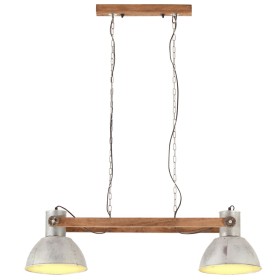 vidaXL Hängelampe Industriestil 25 W Silbern 109 cm E27