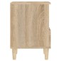 vidaXL Nachttisch Sonoma-Eiche 40x35x50 cm vidaXL Nachttisch Sonoma-Eiche 40x35x50 cm