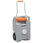 vidaXL Camping-Wassertank mit Rollen 25 L Grau vidaXL Camping-Wassertank mit Rollen 25 L Grau