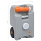 vidaXL Camping-Wassertank mit Rollen 25 L Grau vidaXL Camping-Wassertank mit Rollen 25 L Grau
