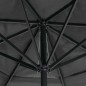 vidaXL Sonnenschirm mit Aluminium-Mast 600 cm Anthrazit vidaXL Sonnenschirm mit Aluminium-Mast 600 cm Anthrazit