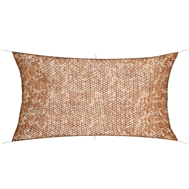 vidaXL Tarnnetz mit Aufbewahrungstasche 5x6 m Beige vidaXL Tarnnetz mit Aufbewahrungstasche 5x6 m Beige