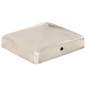 vidaXL Pfostenkappen 6 Stk. Pyramide Edelstahl 91 x 91 mm vidaXL Pfostenkappen 6 Stk. Pyramide Edelstahl 91 x 91 mm