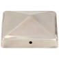 vidaXL Pfostenkappen 6 Stk. Pyramide Edelstahl 91 x 91 mm vidaXL Pfostenkappen 6 Stk. Pyramide Edelstahl 91 x 91 mm