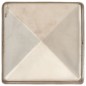 vidaXL Pfostenkappen 6 Stk. Pyramide Edelstahl 91 x 91 mm vidaXL Pfostenkappen 6 Stk. Pyramide Edelstahl 91 x 91 mm