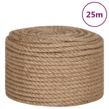 vidaXL Juteseil 25 m Länge 14 mm Stärke