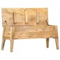 vidaXL Aufbewahrungstruhe 99 x 35 x 48 cm Massivholz Mango vidaXL Aufbewahrungstruhe 99 x 35 x 48 cm Massivholz Mango