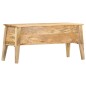 vidaXL Aufbewahrungstruhe 99 x 35 x 48 cm Massivholz Mango vidaXL Aufbewahrungstruhe 99 x 35 x 48 cm Massivholz Mango