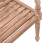 vidaXL Batavia-Stühle 2 Stk. Massivholz Teak Getüncht vidaXL Batavia-Stühle 2 Stk. Massivholz Teak Getüncht