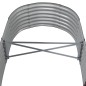 vidaXL Hochbeet Pulverbeschichteter Stahl 152x80x36 cm Braun vidaXL Hochbeet Pulverbeschichteter Stahl 152x80x36 cm Braun