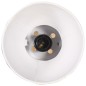 vidaXL Wandleuchte Industrie-Stil Weiß Rund E27 vidaXL Wandleuchte Industrie-Stil Weiß Rund E27