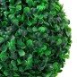 vidaXL Künstlicher Buchsbaum mit Topf Kugelform Grün 90 cm vidaXL Künstlicher Buchsbaum mit Topf Kugelform Grün 90 cm
