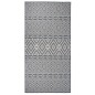 vidaXL Outdoor-Teppich Flachgewebe 100x200 cm Blau Gestreift vidaXL Outdoor-Teppich Flachgewebe 100x200 cm Blau Gestreift