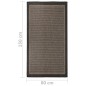 vidaXL Outdoor-Teppich Flachgewebe 80x150 cm Dunkelbraun vidaXL Outdoor-Teppich Flachgewebe 80x150 cm Dunkelbraun