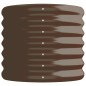 vidaXL Hochbeet Pulverbeschichteter Stahl 114x40x36 cm Braun vidaXL Hochbeet Pulverbeschichteter Stahl 114x40x36 cm Braun