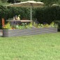 vidaXL Hochbeet Pulverbeschichteter Stahl 332x40x36 cm Grau vidaXL Hochbeet Pulverbeschichteter Stahl 332x40x36 cm Grau