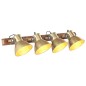 vidaXL Wandlampe Industriestil Messing 90x25 cm E27 vidaXL Wandlampe Industriestil Messing 90x25 cm E27