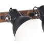 vidaXL Wandlampe Industriestil Schwarz 65x25 cm E27 vidaXL Wandlampe Industriestil Schwarz 65x25 cm E27