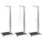 vidaXL Gartendusche mit Bodenelement WPC Edelstahl vidaXL Gartendusche mit Bodenelement WPC Edelstahl