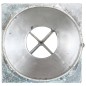 vidaXL Erdspieße 6 Stk. Silbern 8x61 cm Verzinkter Stahl vidaXL Erdspieße 6 Stk. Silbern 8x61 cm Verzinkter Stahl