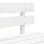 vidaXL Outdoor-Mittelsofa Paletten Kiefernholz Imprägniert Weiß vidaXL Outdoor-Mittelsofa Paletten Kiefernholz Imprägniert Weiß