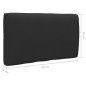 vidaXL 6-tlg. Paletten-Lounge-Set Schwarz Imprägniertes Kiefernholz vidaXL 6-tlg. Paletten-Lounge-Set Schwarz Imprägniertes Kiefernholz