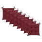 vidaXL Klappbare Gartenstühle 8 Stk. mit Kissen Massivholz Akazie vidaXL Klappbare Gartenstühle 8 Stk. mit Kissen Massivholz Akazie
