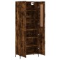 Highboard Räuchereiche 69,5x34x180 cm Holzwerkstoff Highboard Räuchereiche 69,5x34x180 cm Holzwerkstoff