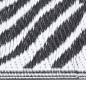 vidaXL Outdoor-Teppich Schwarz 140x200 cm PP vidaXL Outdoor-Teppich Schwarz 140x200 cm PP