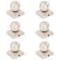 vidaXL Pfostenkappen 6 Stk. Kugelform Edelstahl 71 x 71 mm vidaXL Pfostenkappen 6 Stk. Kugelform Edelstahl 71 x 71 mm