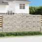 vidaXL Gabionen mit Hochbogen 10Stk. 400x50x200/220cm Verzinktes Eisen vidaXL Gabionen mit Hochbogen 10Stk. 400x50x200/220cm Verzinktes Eisen