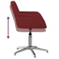 vidaXL Esszimmerstühle 2 Stk. Drehbar Weinrot Stoff vidaXL Esszimmerstühle 2 Stk. Drehbar Weinrot Stoff