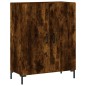 Highboard Räuchereiche 69,5x34x180 cm Holzwerkstoff Highboard Räuchereiche 69,5x34x180 cm Holzwerkstoff