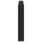 vidaXL LED-Kopfteil mit Ablagen Schwarz 220x17x102 cm vidaXL LED-Kopfteil mit Ablagen Schwarz 220x17x102 cm