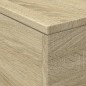 vidaXL Couchtisch mit LED-Leuchten Sonoma-Eiche 50x50x40 cm vidaXL Couchtisch mit LED-Leuchten Sonoma-Eiche 50x50x40 cm