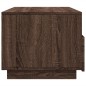 vidaXL Couchtisch mit LED-Leuchten Braun Eichen-Optik 90x49x40 cm vidaXL Couchtisch mit LED-Leuchten Braun Eichen-Optik 90x49x40 cm