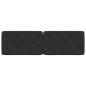 vidaXL Kopfteil-Kissen Schwarz 160 cm Samt vidaXL Kopfteil-Kissen Schwarz 160 cm Samt