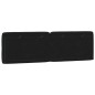 vidaXL Kopfteil-Kissen Schwarz 160 cm Samt vidaXL Kopfteil-Kissen Schwarz 160 cm Samt