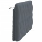 vidaXL Kopfteil-Kissen Dunkelgrau 140 cm Samt