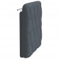 vidaXL Kopfteil-Kissen Dunkelgrau 90 cm Samt vidaXL Kopfteil-Kissen Dunkelgrau 90 cm Samt