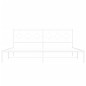 vidaXL Bettgestell mit Kopfteil Metall Weiß 200x200 cm vidaXL Bettgestell mit Kopfteil Metall Weiß 200x200 cm