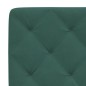 vidaXL Bettgestell mit LED-Leuchten Dunkelgrün 180x200 cm Samt vidaXL Bettgestell mit LED-Leuchten Dunkelgrün 180x200 cm Samt