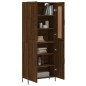 vidaXL Highboard Braun Eichen-Optik 69,5x34x180 cm Holzwerkstoff vidaXL Highboard Braun Eichen-Optik 69,5x34x180 cm Holzwerkstoff