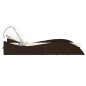 vidaXL Sonnenliege mit Auflage Braun 60x205x73 cm Poly Rattan vidaXL Sonnenliege mit Auflage Braun 60x205x73 cm Poly Rattan