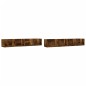 vidaXL Wandschränke 2 Stk. Räuchereiche 99x18x16,5 cm Holzwerkstoff vidaXL Wandschränke 2 Stk. Räuchereiche 99x18x16,5 cm Holzwerkstoff